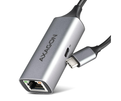 Karta sieciowa Axagon ADE-TXPD USB-C gigabit ethernet adapter z PD 100W